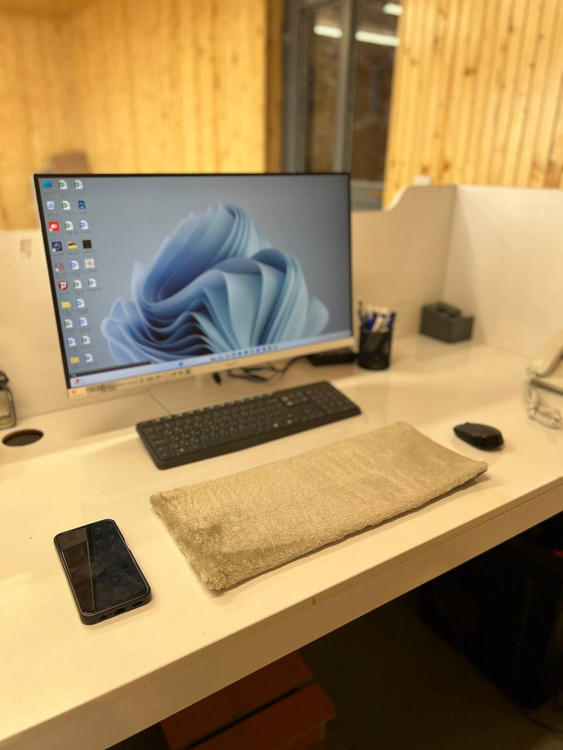 پد استراحت مچ دست طوسی